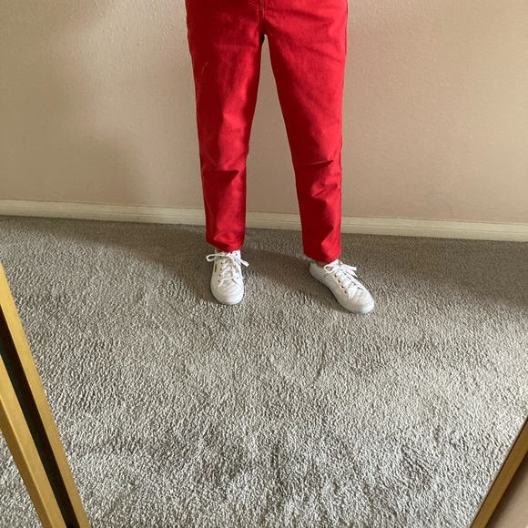 Women’s Red Jeans - Picture 2 of 5